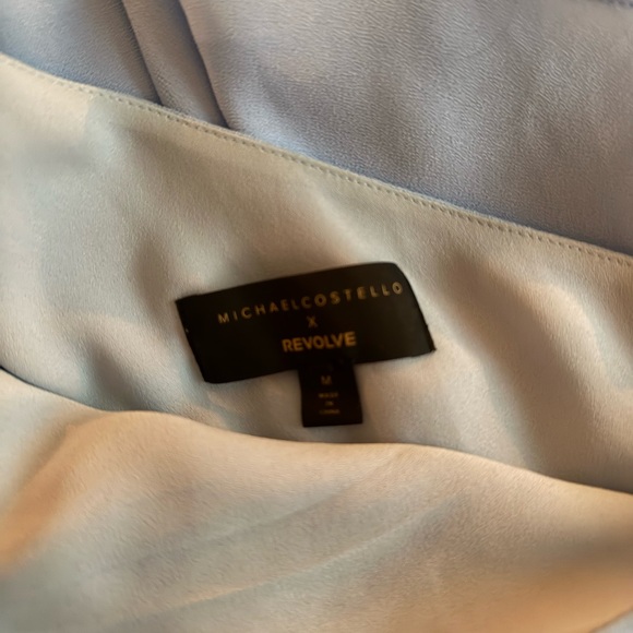 Michael Costello x Revolve Sunny mini dress in blue size Medium - Picture 6 of 6